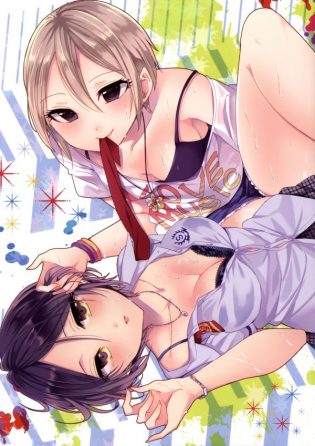 【アイマス エロ同人】塩見周子が速水奏を痴女っての百合プレイからＰも登場で中出しＳＥＸｗｗ【無料 エロ漫画】