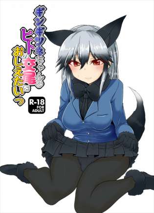 【けものフレンズ　エロ同人誌】獣耳で爆乳のギンギツネちゃんが人間のオチンポでのセックスを教えこまれてバックから種付けされてパンストがエロい肢体を蹂躙される